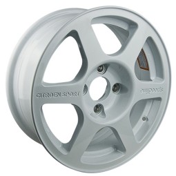 Jante Speedline 6x15" Branca - Citroen Sport